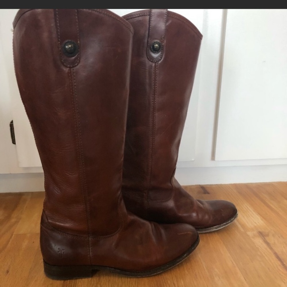 Frye Melissa Button Boot (wide calf)